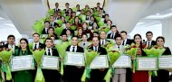 Photoreport: Names of winners of youth research contest announced in Turkmenistan