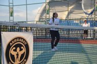 Fotoreportaž: Aşgabatda halkara tennis ýaryşynyň açylyş dabarasy boldy