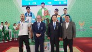 Türkmenistanly agyr atletikaçylar Aziýa çempionatynda 13 medal gazandylar (FOTO)