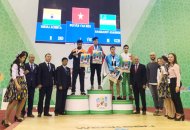 Türkmenistanly agyr atletikaçylar Aziýa çempionatynda 13 medal gazandylar (FOTO)