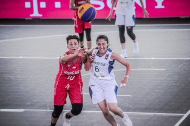   Fotoreportaž: Türkmenistanyň zenanlar ýygyndysy Amsterdamda 3x3 basketbol boýunça geçirilen Dünýä kubogyna gatnaşdy