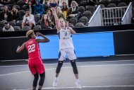   Fotoreportaž: Türkmenistanyň zenanlar ýygyndysy Amsterdamda 3x3 basketbol boýunça geçirilen Dünýä kubogyna gatnaşdy