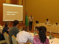 Photoreport: OSCE training course on online media skills in Turkmenistan