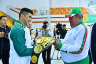 Photo report: Dovletjan Yagshimuradov took part in a meeting with the head of FIAS in the Ashgabat Olympic Village