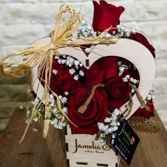 Jamelia exclusive flowers