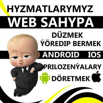 Web site  düzüp  bermek hyzmaty.