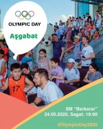 International Olympic Day celebrating in Ashgabat