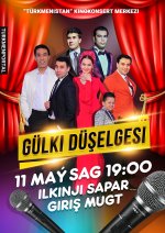 A humorous concert will be held in Ashgabat on May 11