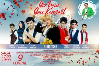 Siz üçin Lebapda şow konsert