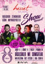 Siz üçin «Hezzet» restoranynda şow konserti