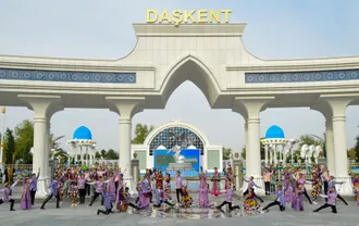 Tashkent Park in Ashgabat