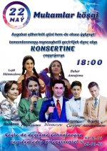 Aşgabat şäheriniň güni hem-de okuw ýylynyň tamamlanmagy mynasybetli geçiriljek konsert 