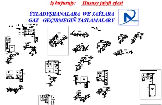 Gazgeçirijileriň taslama işleri