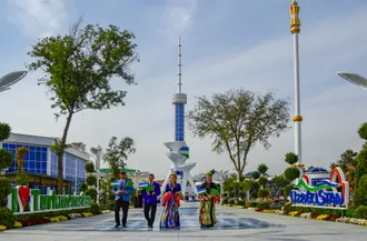 Tashkent Park in Ashgabat