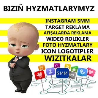 Web site  düzüp  bermek hyzmaty.