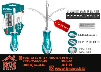 Строительные инструменты от TOTAL