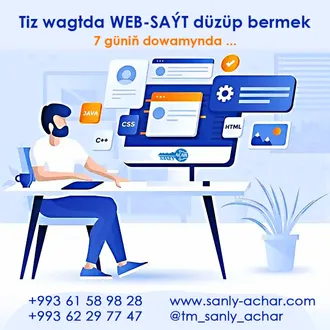 web sayt duzup beryas