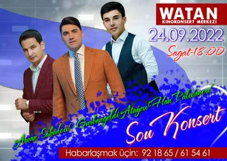 «Watan» kinokonsert merkezi Sizi konserte çagyrýar