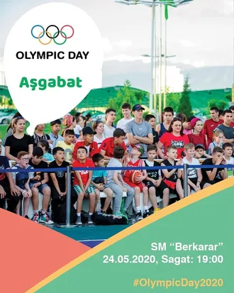 Aşgabatda geçiriljek Halkara Olimpiýa güni