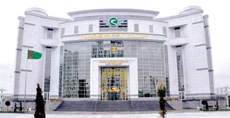 Main sales office of Turkmenistan Airlines